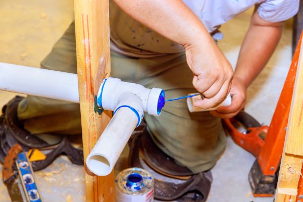 PVC Pipe Placement in Knoxville