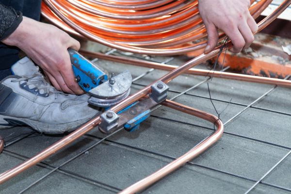 Copper Piping Installation in Knoxville